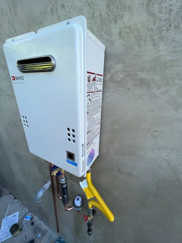Tankless water heater installation for Akron homes